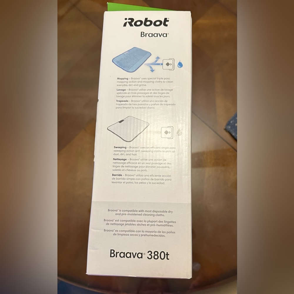 iRobot - Braava 380T Robot Mop - Black
New In Box - Picture 4 of 15